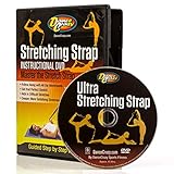 DanceCrazy Ultimate Stretching Exercises DVD - PIlates and Yoga Stretch Belts and Straps Muscle Relief Step by Step