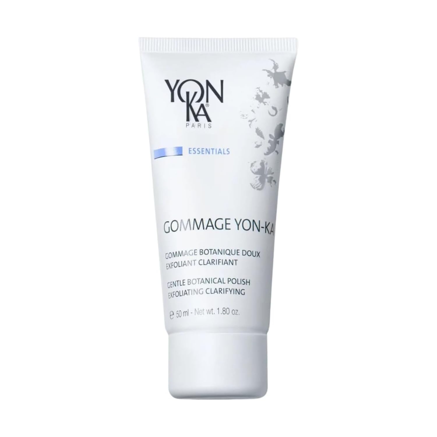 Gommage Botanique Yonka 50ml - Exfoliant Doux - Exfolie, Purifie, Resserre les Pores, Eclaircit - Texture sans grain pour les Peaux Sensibles - 94% d'Origine Naturelle