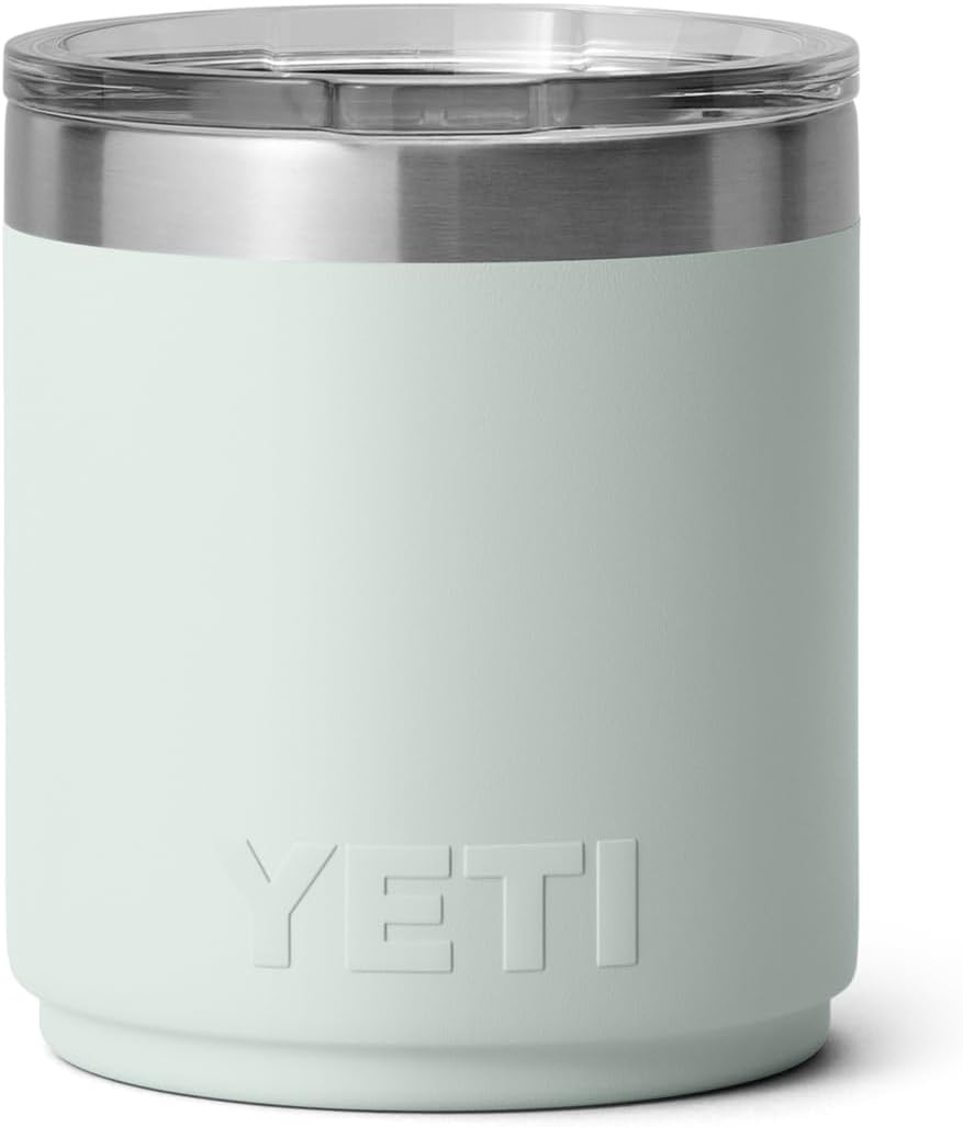 YETI Rambler 10 oz Ceramic Lined Lowball 2.0, Vacuum Insulated with MagSlider Lid, Ridgeline