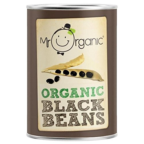 Mr Organic Black Beans 400g - Pack of 6