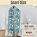 Cabreche Hair Head Scarf Neck Scarves Silk Feeling Long Satin Fashion Cute Aesthetic Decoration Handbag Women Girls 59 * 6.7''-Sea Turtle