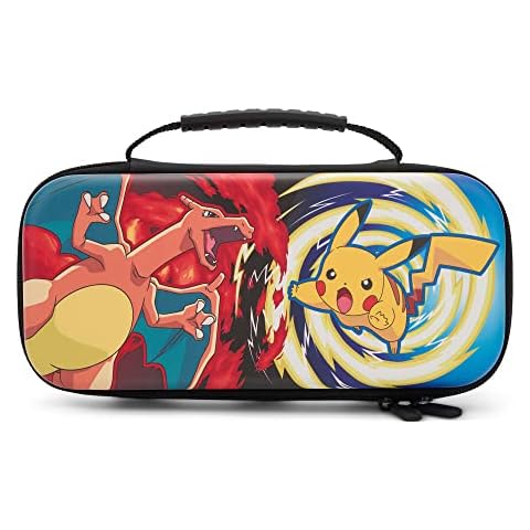 Estuche protector PowerA para Nintendo Switch o Nintendo Switch Lite – Pokémon: Charizard vs. Pikachu Vortex Cover