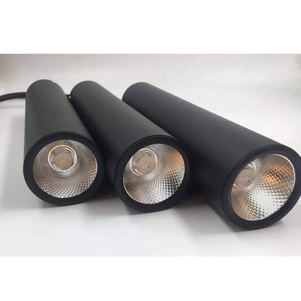 TCHAU Mini Lampada a Tubo Lungo a Led Cilindro Droplight 5W Lampada a LED in Alluminio Creativo Lampada a Tubo a Luce Cilindrica Luce Nera/6 * 60 cm/Luce Neutra/6 * 40 cm/Luce Calda ( Color : 6*40 Cm