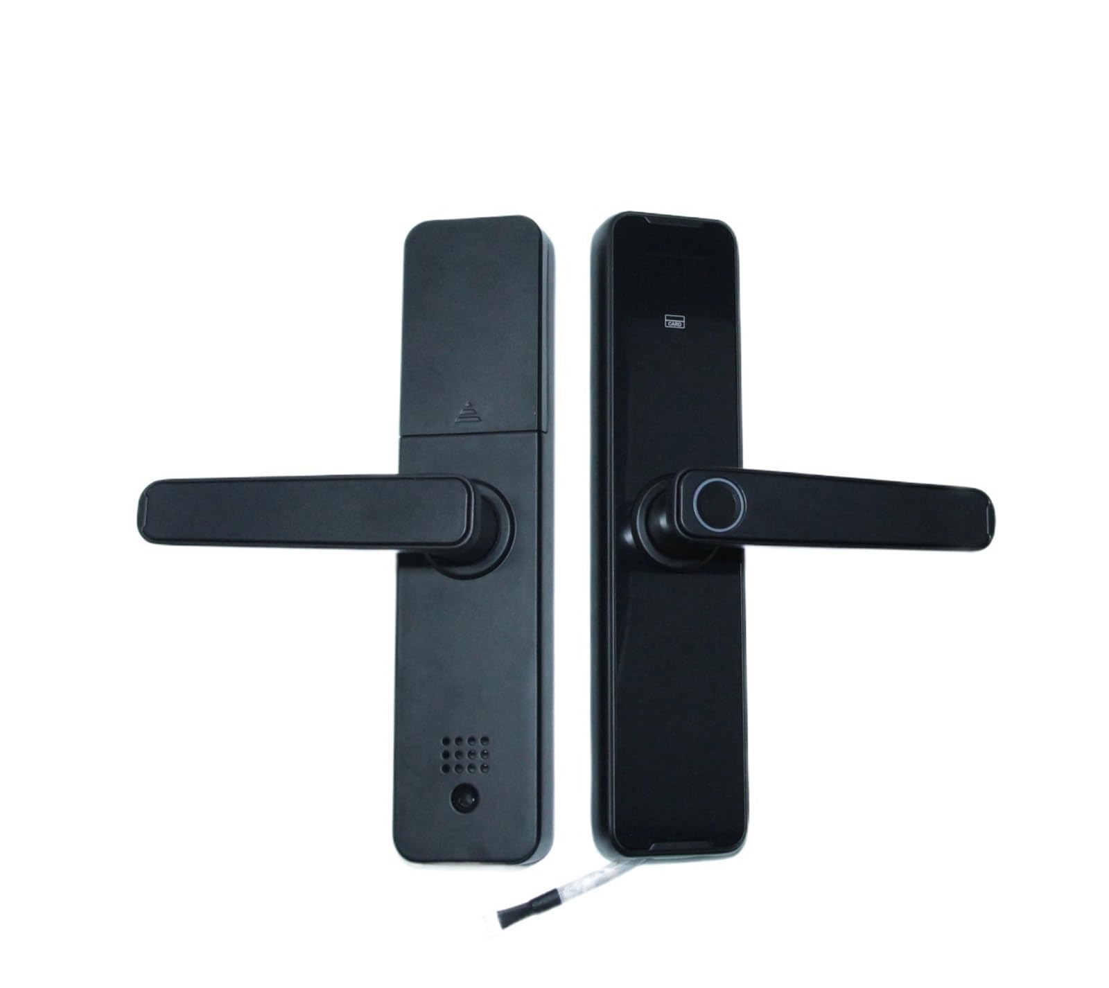 CVFRDD Smart Door Knob, Tuya Smart Door Lock Digital Electronic With Card/password/key Unlock/USB Emerncy Charging Keyless Entry Door Handle(22240 4085)