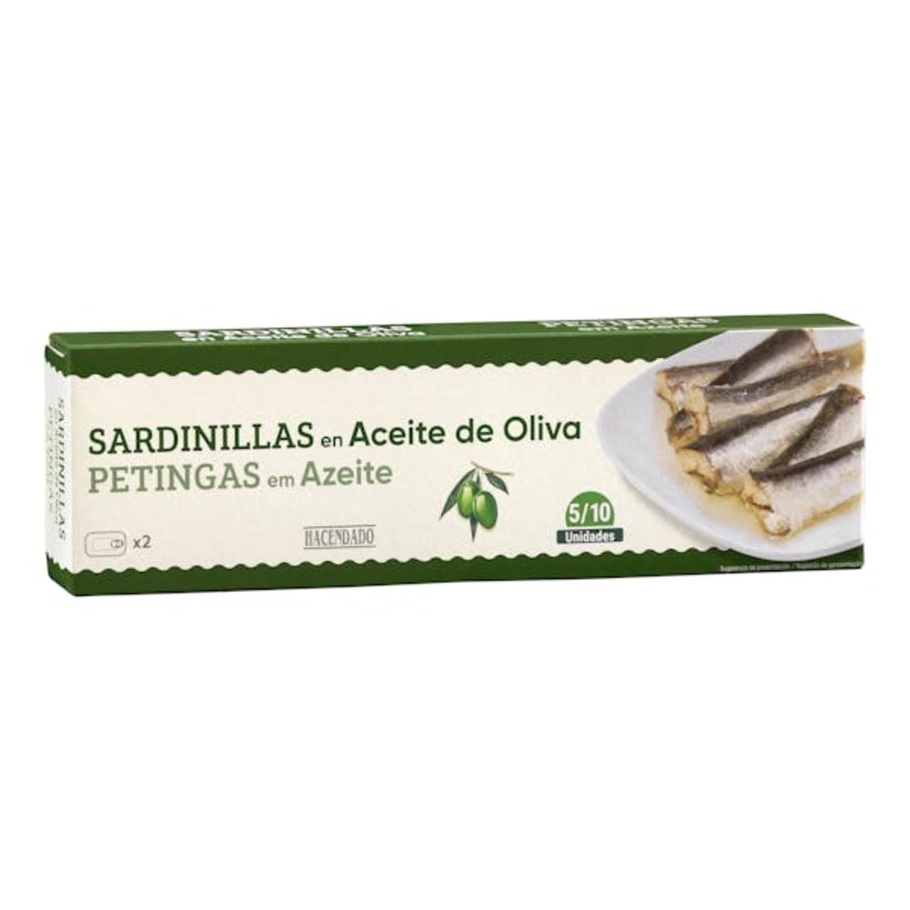 Junge Sardinen in Olivenöl 5-10 St. 8er-Pack