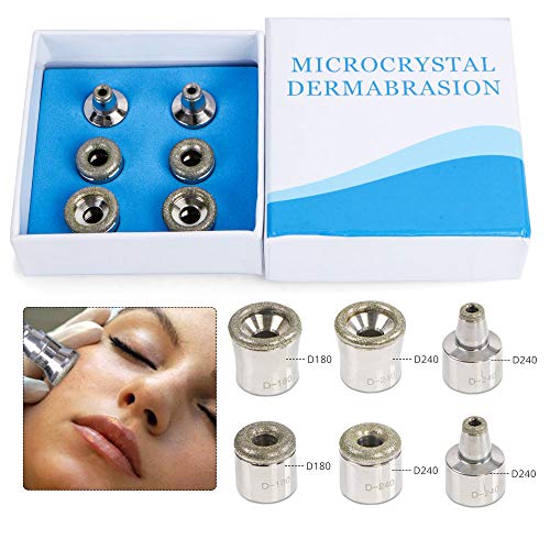 Nmeisi 6 Microdermabrasion Tips Replacement For Facial Diamond Peel Facial Machine #TOP3