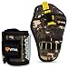 Magnetic Wristband with 15 Powerful Magnets and Drill Holster Set (2-Pack) by VITTAL. Unique Tool Gift for Men, Handyman, DIY. Adjustable Size and Strong Magnets for holding Nails, Screws, Bits & More