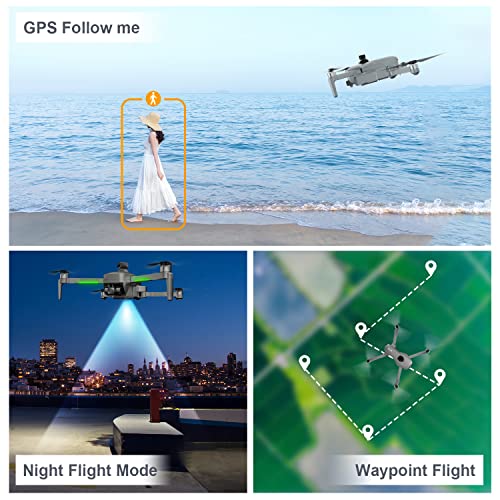 Tucok 193Max2S Drones With Camera For Adults 4K,3-Axis Gimbal With Eis Uhd Camera,99-Min Flight Time,4Km Video Transmission,Obstacle Avoidance,Auto Return Home,Gps Fpv Rc Quadcopter With Brushless Motor #TOP5