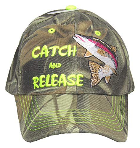 Gorra bordada camuflaje Catch & Release miniatura 2