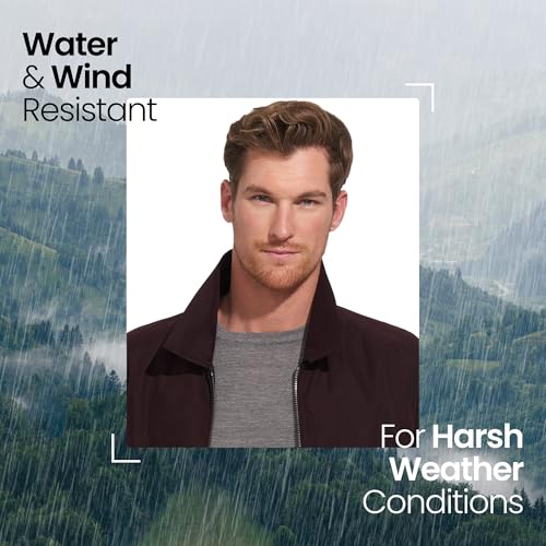 Image of Weatherproof Men's Golf Jacket - Lightweight Windbreaker, Water-Resistant Microfiber Shell, Perfect for Golf & Casual Wear