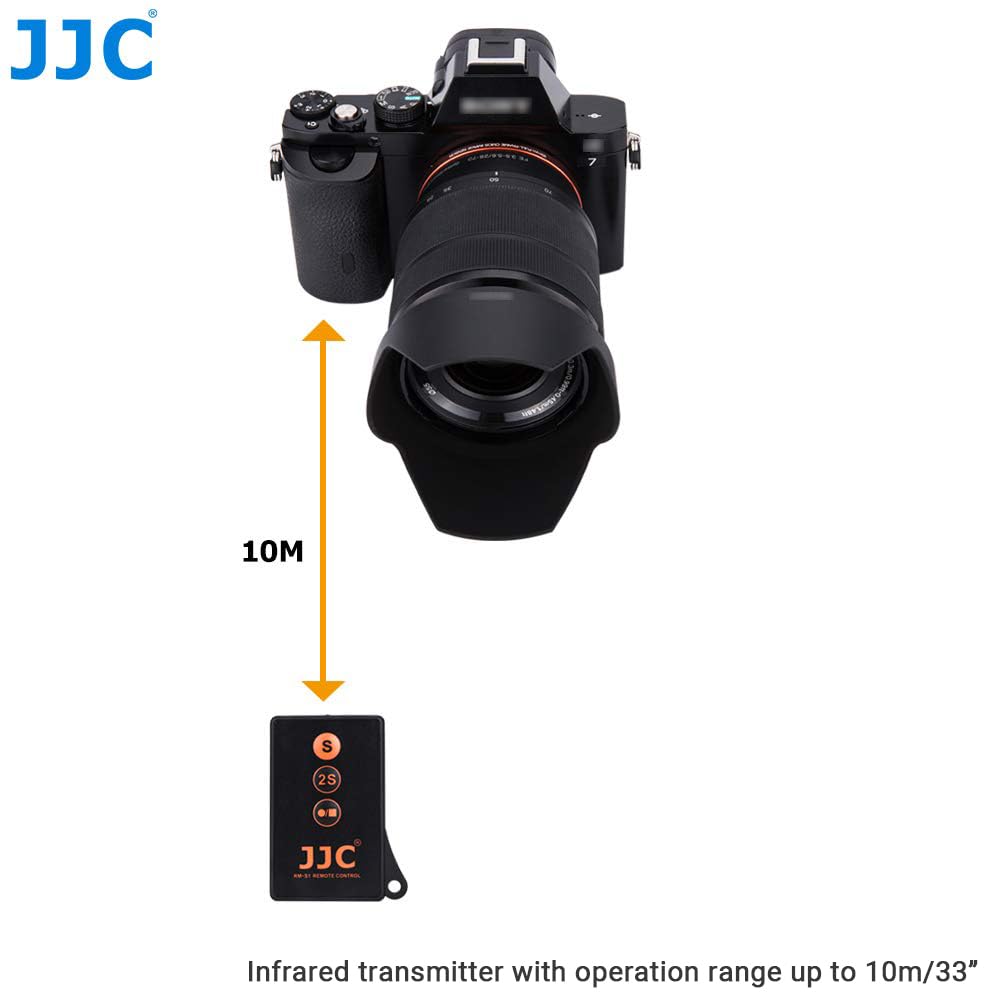 JJC Déclencheur Câble De Connexion Pour Sony FX30 ZV-1 A9III A9II A7 A7 II A7III A7IV A7RII A7RIII A7RIV A7RV A7S A7SII A7SIII A6400 RX100M7 A6100 A6600 Etc. Remplacement Sony Multi-Terminal/RM-SPR1