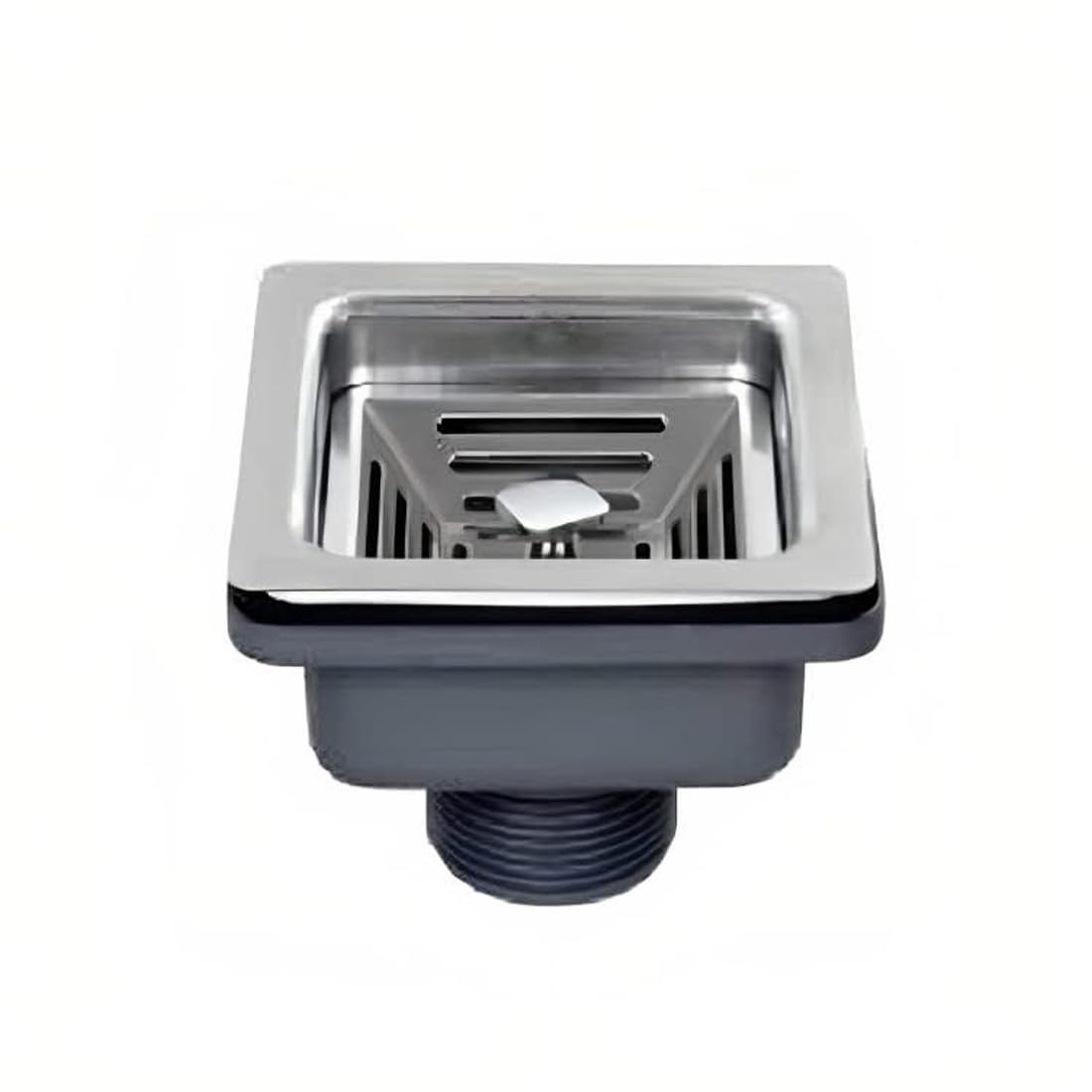 Imaashi Smart Flow Stainless Steel & PVC Square Shaped Kitchen Sink Coupling Effortless Drainage & Maintenance- Size 4.5 Inch (B0D4R3W7VS) Amazon Price History, Amazon Price Tracker