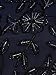 Adrianna Papell Womens Blouson Beaded Long Special Occasion Dress, Navy Black, 8 US