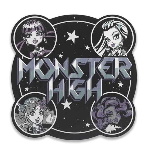 Monster High Characters Metal Wall Decor
