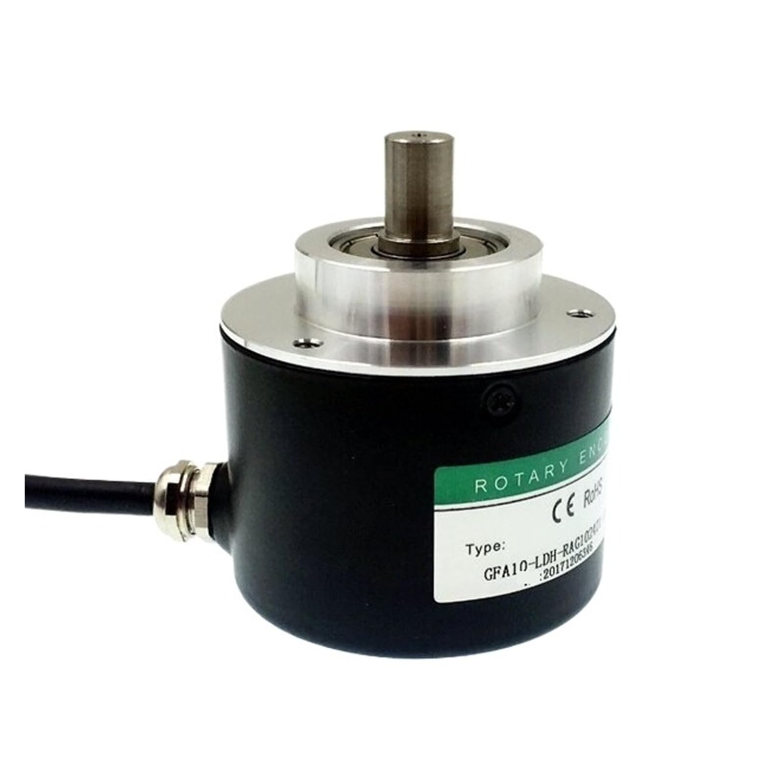 WCNGRFRNB Rotary encoder S5810 10000-pulse Incremental Rotary Encoder With Solid Shaft
