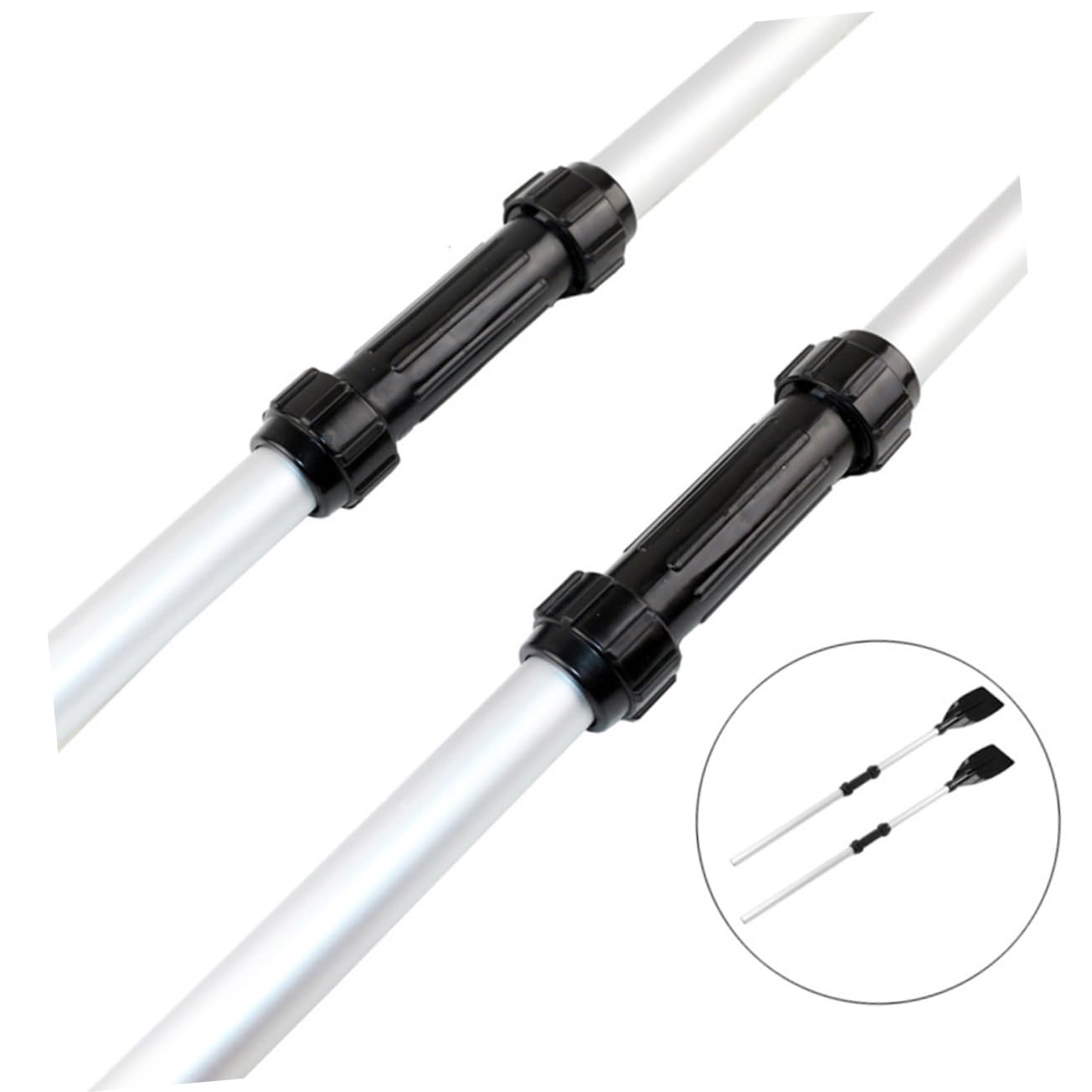 Yosoo Health Gear Connettore Paddle per Kayak, 2 Pezzi per Remi Gommoni Accessorio di Ricambio per Connettori a Paletta in Plastica