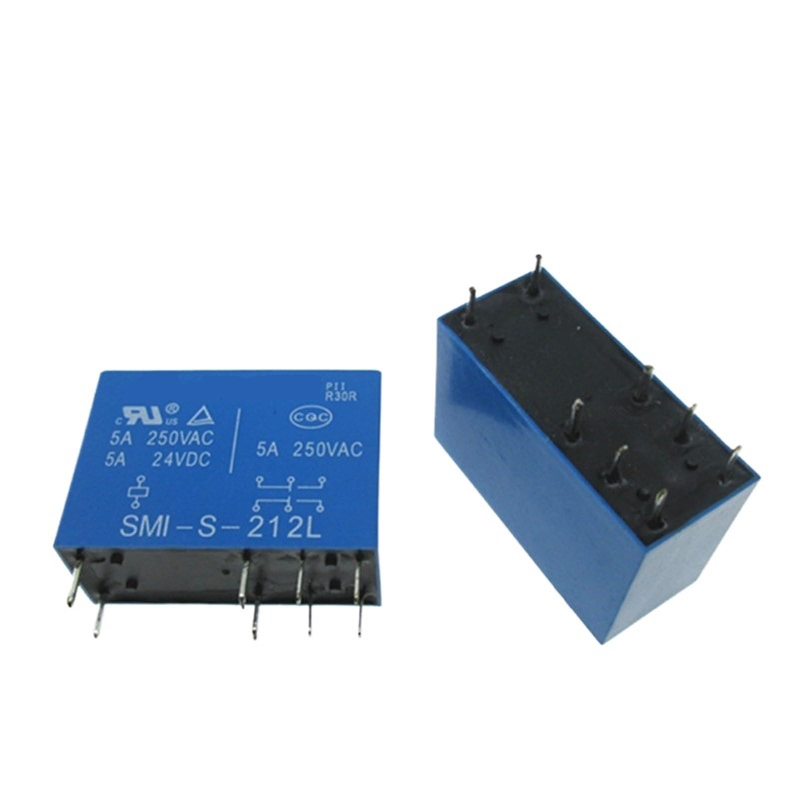 Relais 12V SMI-S-212L pour réparer une carte de climatisation en panne électrique 5A
