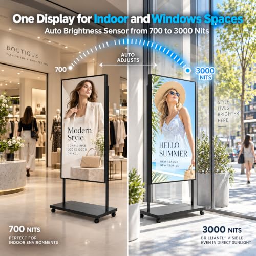 Advanced commercial digital signage display product image
