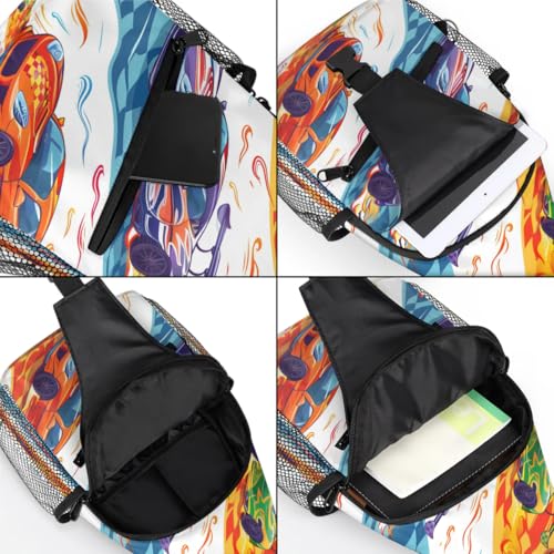 Bolso tipo bandolera unisex para hiking y viajes miniatura 5