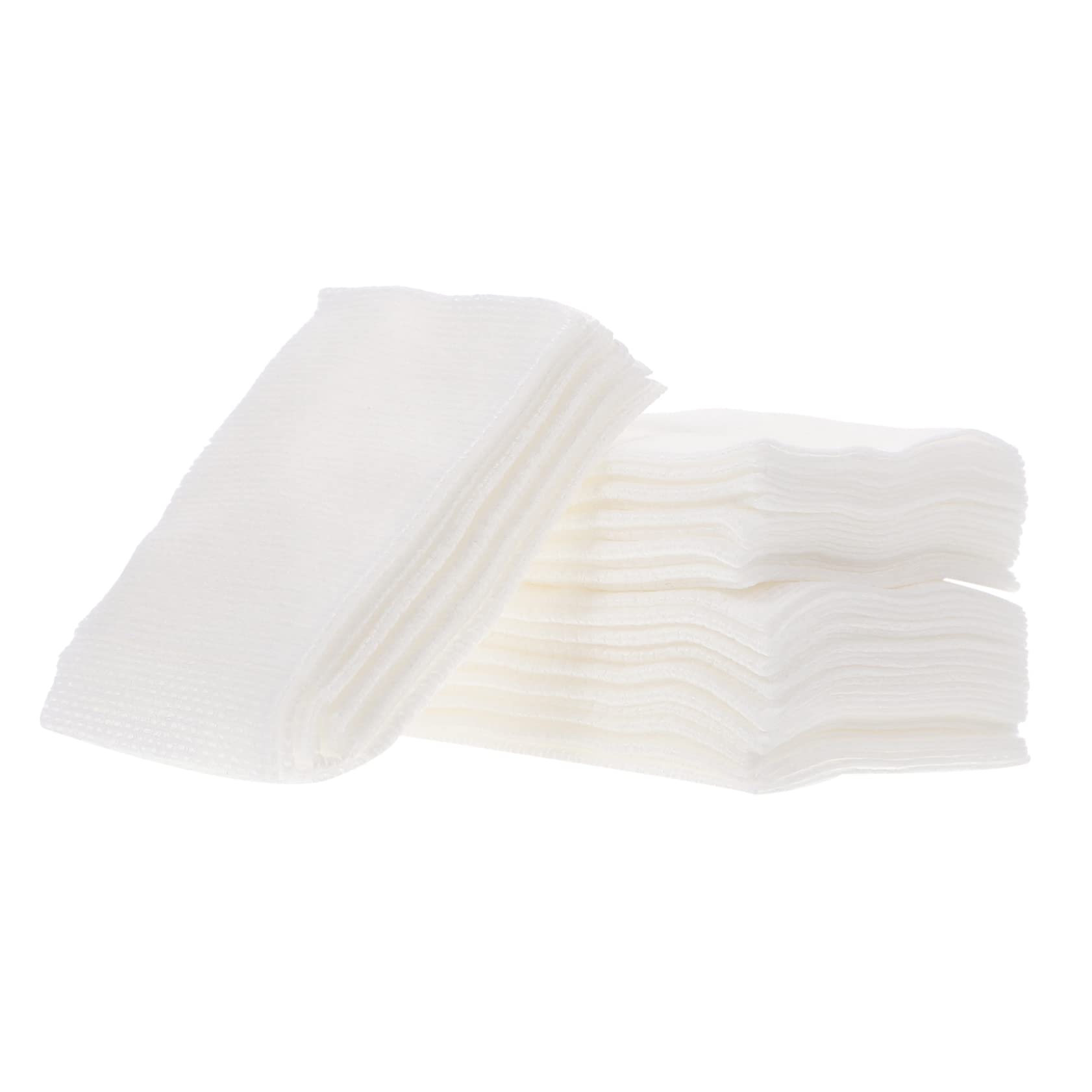 Mikinona 8pcs Elastic Facial Cleaning Pads for Makeup Nail Polish Removal for Skin