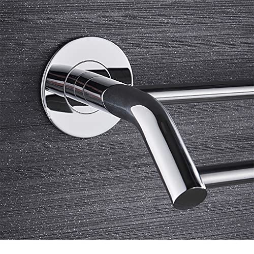 Porte-serviette acier inoxydable support douche étagère murale - 7