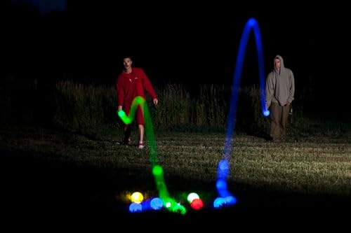 Playaboule Glow In The Dark Led Day Night Lighted Bocce Ball Set Choose thumb #2