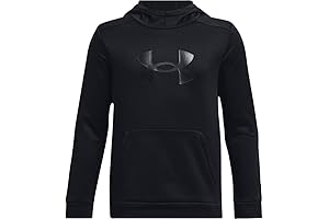 Under Armour Boys' Armour Fleece Big Logo Hoodie (Sizes 14-16)
