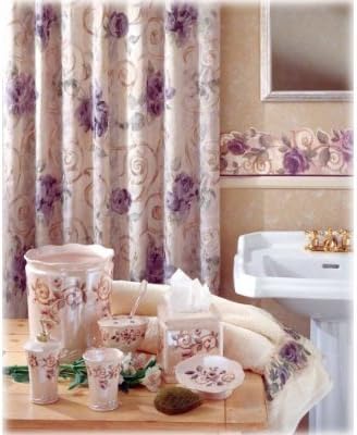 Croscill Chambord / Cassis Sculpted Wallpaper Border 6 1/2" X 5 Yds