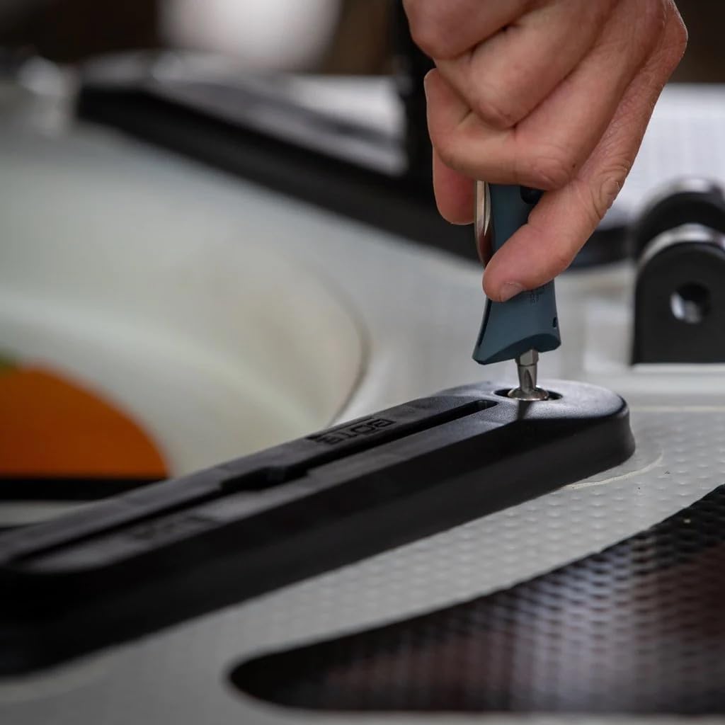 BOTE Fishing Rail Rac Slide Tracks Fitted for Compatible Rackham iSUP Stand Up Paddle Boards Accessory for Fishing Tackle Products