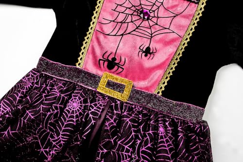 disfraz de bruja para niñas talla 7-8/130 miniatura 4