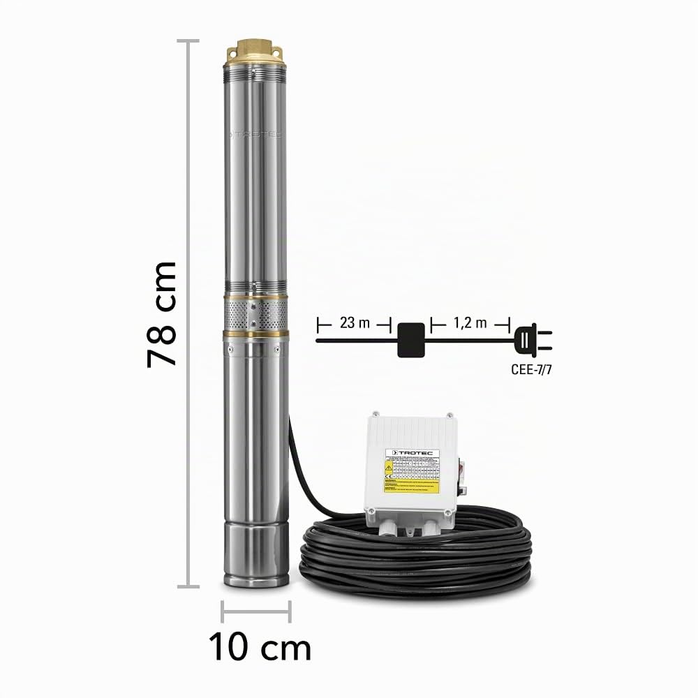 Pompa sommersa per pozzi TDP 5500 E