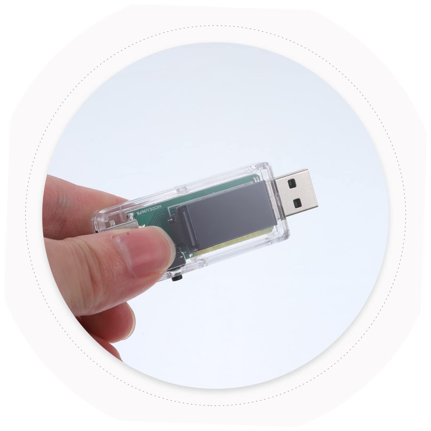 WOONEKY Probador Usb Medidor Usb Para Verificar Voltaje y Corriente El Hogar Trabajo