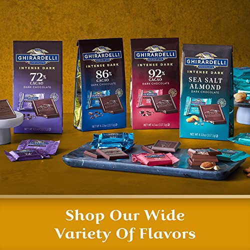 Ghirardelli Intense Dark Chocolate Bar, Toffee Almond, 3.5 Oz Bar (Pack Of 12) #TOP5