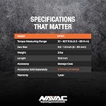 NAVAC NTW1 Digital Torque Wrench - Adjustable Jaw, Dual Direction - Image 4