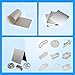 Zinc Sheet Plate - 3pcs 99% Pure Zn Foil for Crafts, Instrument Parts, and Industrial Applications(0.04mmx100mmx100mm)