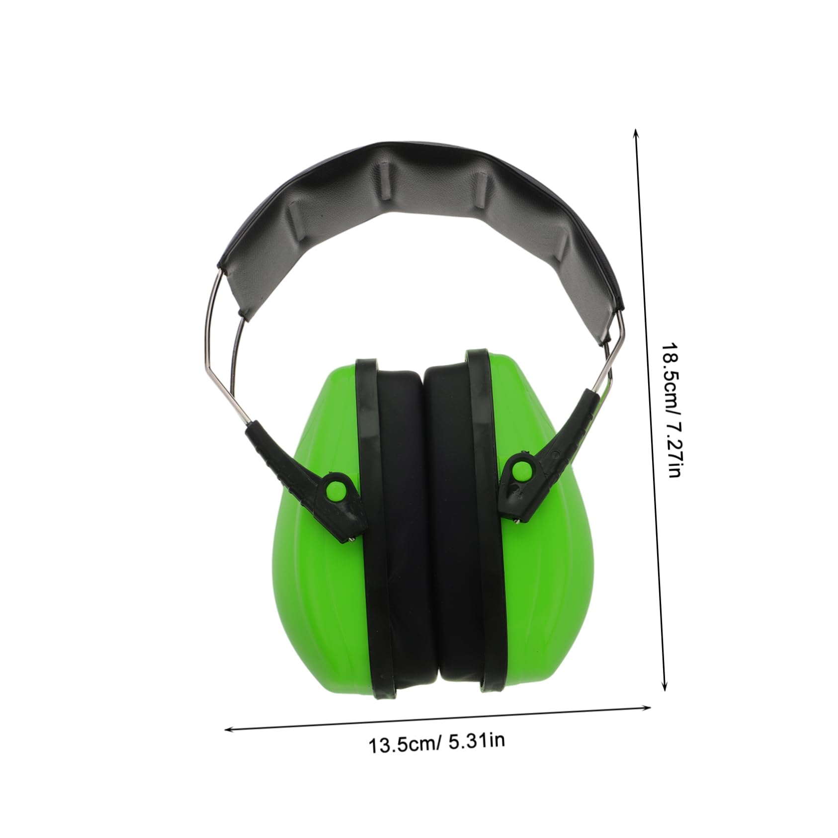 SEWOART Noise Reduction Ear Protector Ear Muffs Noise Reduction Earmuff Ear Protectors Earmuff for Ear Protection Hearing Protection Earmuff Ear Protector for Ear Protection Metal Green