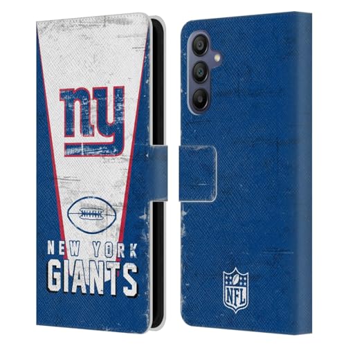 Carcasa libro Samsung A15 de cuero New York Giants