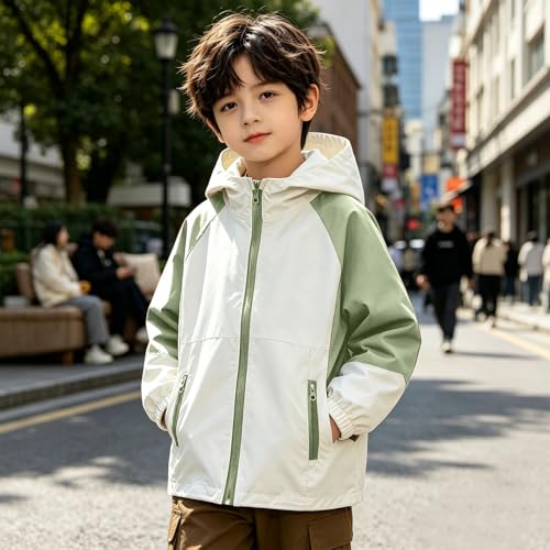 Coupe-vent softshell enfant imperméable et léger pour la pluie - 4