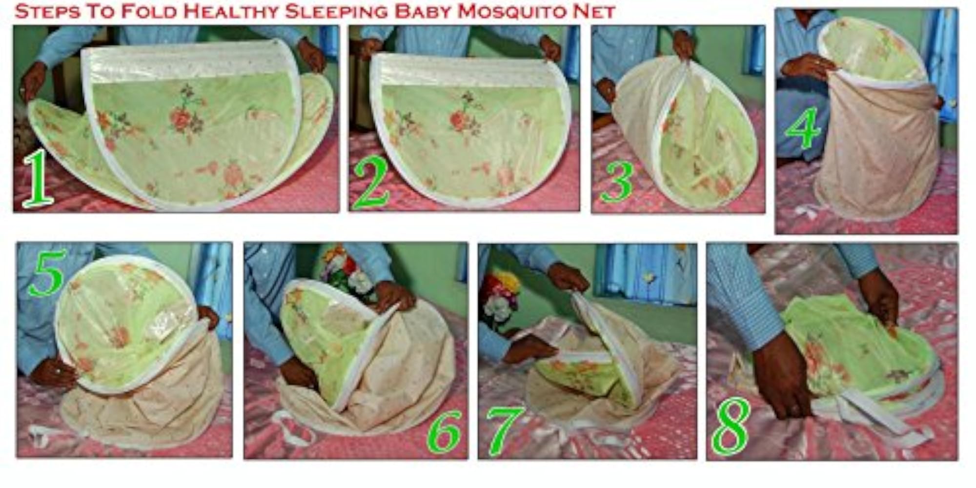 Baby Mosquito Net Portable Foldable Polyester