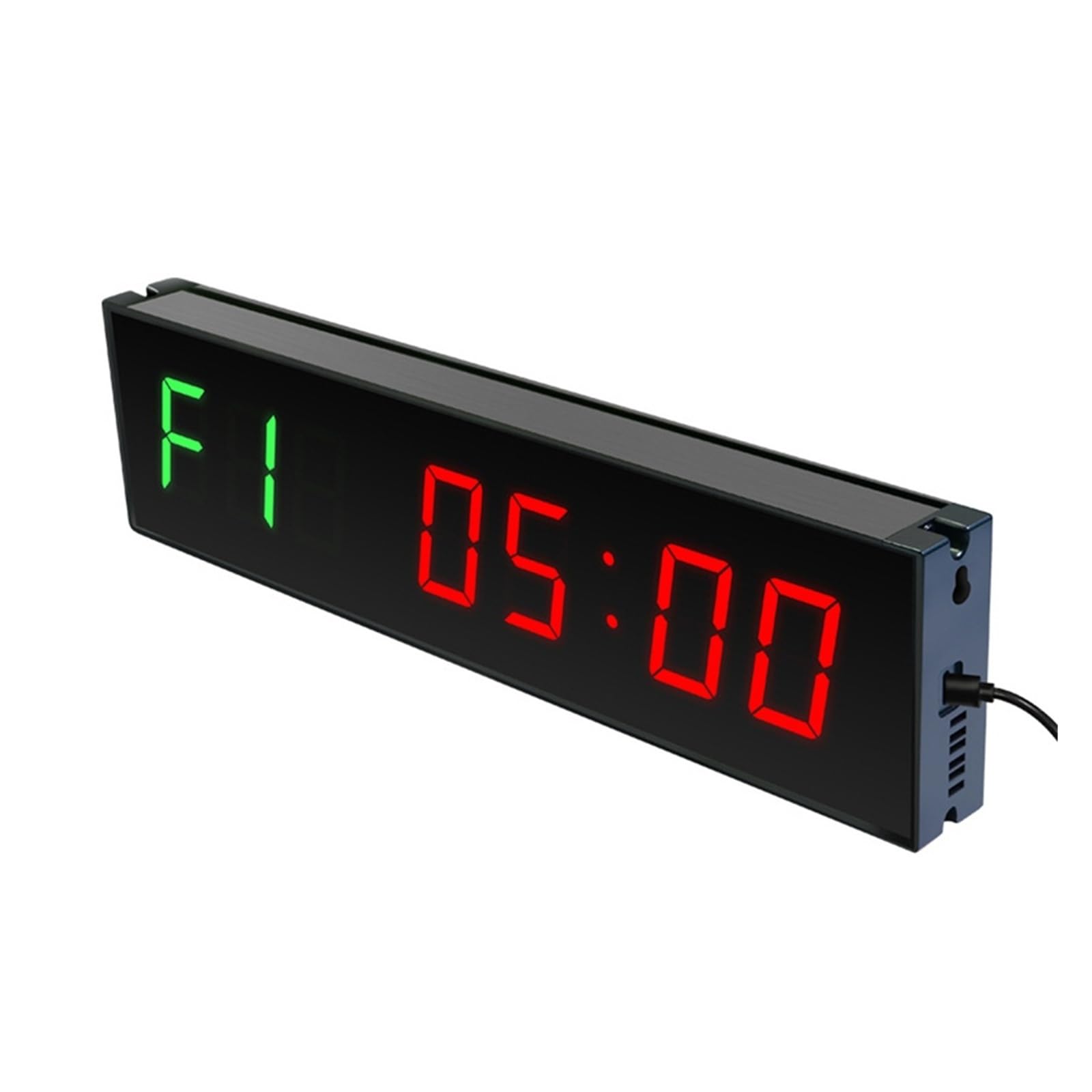 Reloj de Cuenta atrás con temporizador Digital LED for gimnasio con gancho adhesivo de Control remoto inalámbrico for entrenamiento Múltiples modos