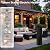Electric Patio Heater Cover, Compatible with Most of Tower Stand Electric Heater Indoor&Outdoor (Dia9.4"x39"H), Heavy-duty and Weather-resistant Oxford Fabric with Controler Bag