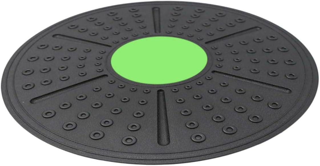 Toyvian Balance Training Tool Fitness Balance Board with Rotation Tilt for Rehabilitation Yoga and Exercise Durable Sensory Training Accessory for Strength and Stability