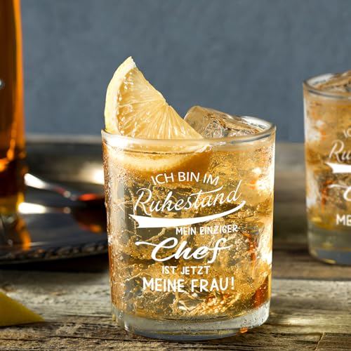 Joymaking Whisky Gläser Geschenke, Ruhestand Geschenk, Renteneintritt Geschenk Frau Männer, Abschiedsgeschenk Kollegin Rentner Geschenk Frau Mann, Rente Geschenke Whiskeyglas Geschenke für Männer 15oz