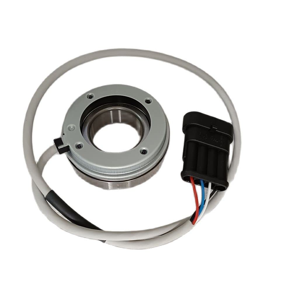 JWDAWN 4wire Motor Bearing Speed Encoder 6206 6206V Speed Sensor for Golf Cart Electric Vehicle Forklift Pallet Truck Accessories