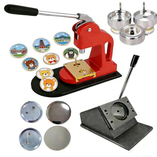 Machine à badges 50mm idéale pour les activités créatives en famille