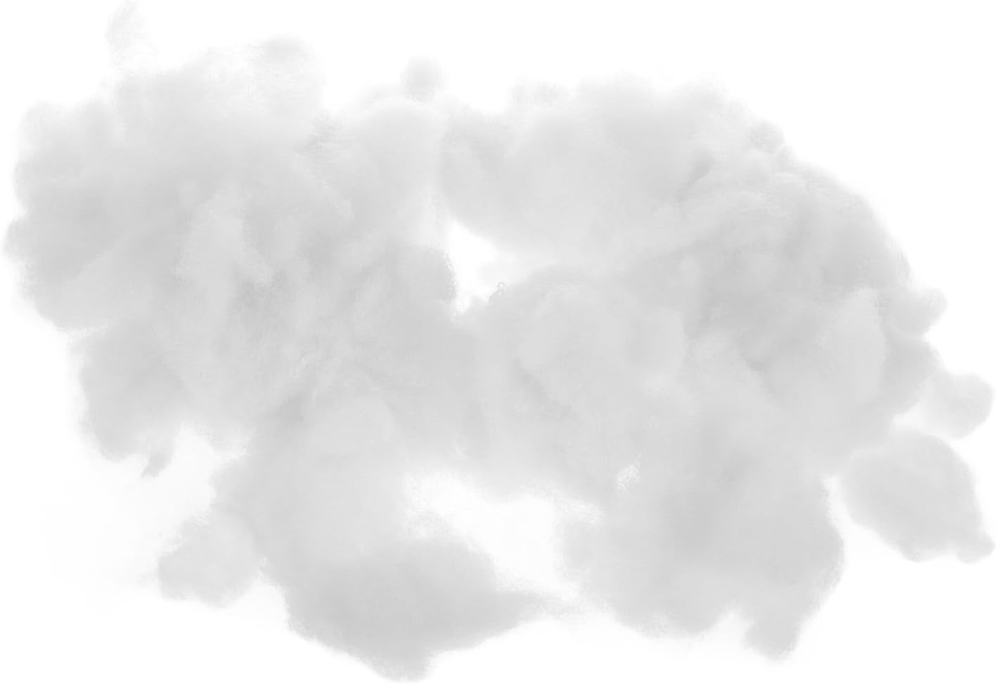 High Resilience Polyester Fiber Fill Stuffing for Dolls Pillows and Crafts 500g High Elastic PP Cotton for Stuffed Animals Cloud Decor and Pillow Inserts