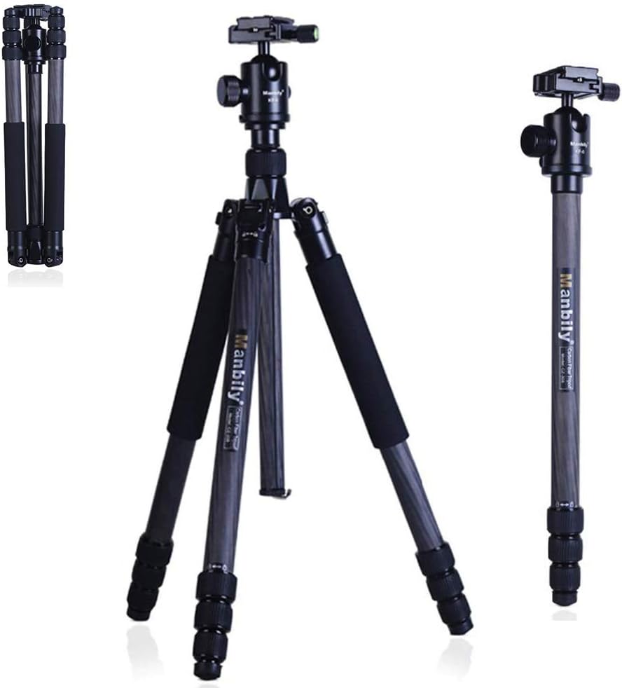 treppiede in fibra per telecamere slr