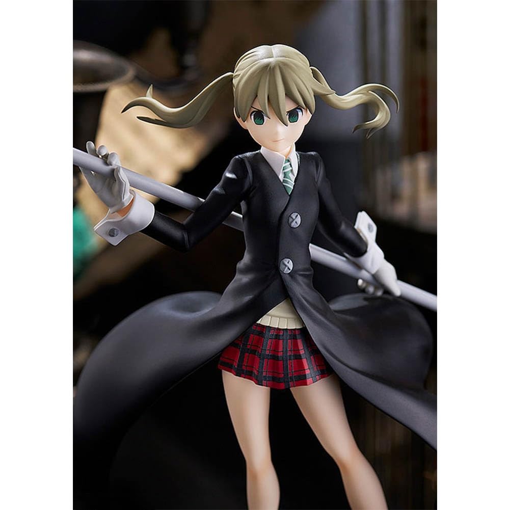 Maka Albarn Figura Statua Scythe-brandendo Versione Anime Girl Figura 18cm