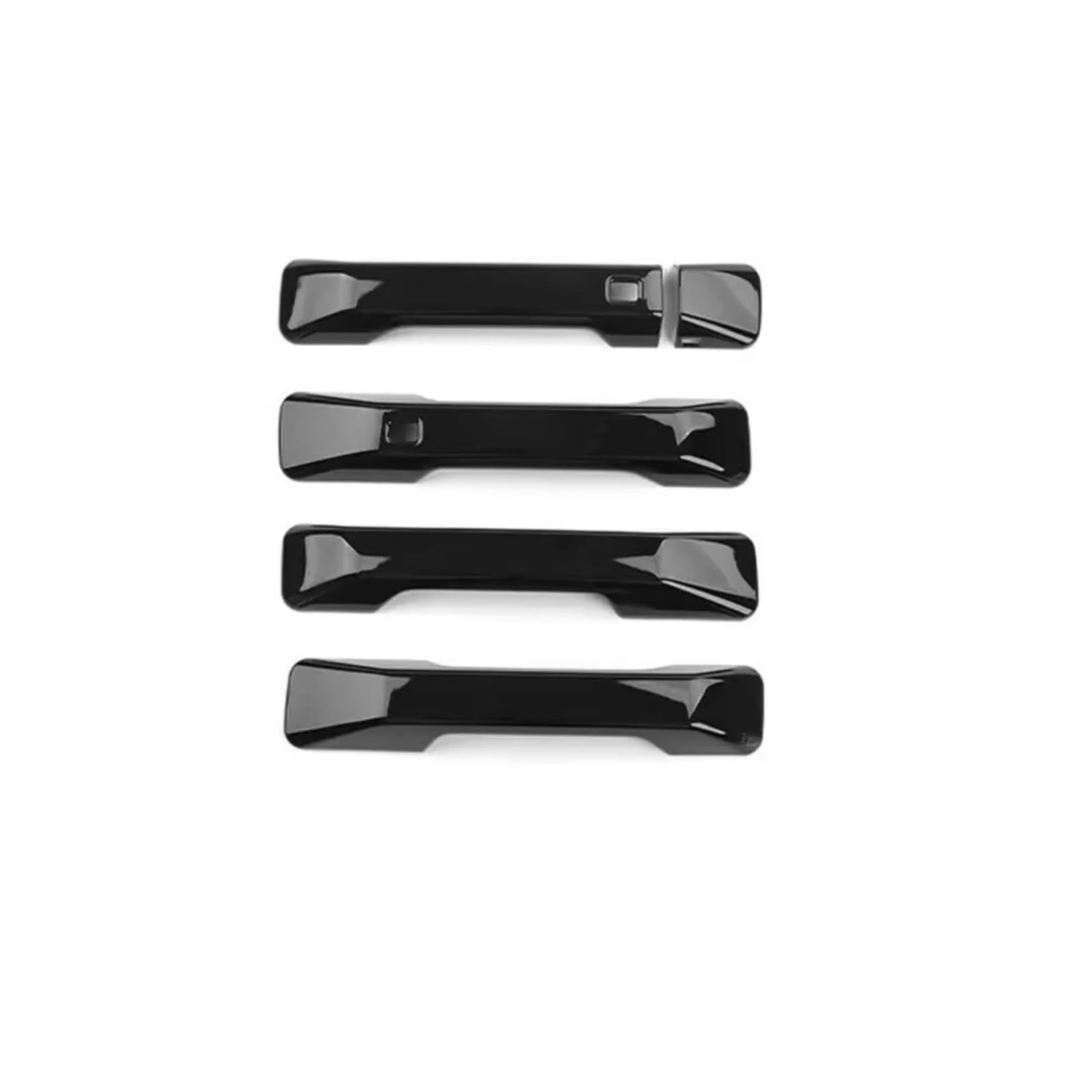 Rcuihgfb Carbon Fibe Door Handle Shell Compatible With For Santa Fe 2024 2025 2026 Car Door Handle Cover Exterior Styling Accessories Set(Carbon Fibe)
