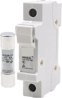 太阳能发电用保险丝座 太阳能 DC 保险丝 1000V PV 太阳能发电 6A 10A 15A 16A 20A DC 保险丝座基太阳能系统短路保护 gpV(10A)